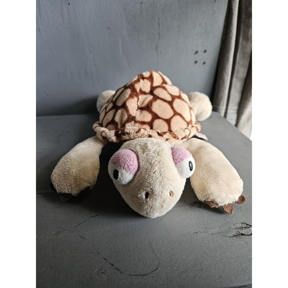 Nici Turtle Plush Soft Toy Stuffed Animal Collectible Rare Brown Pattern Kawaii